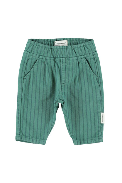 Piupiuchick - Baby Hose grün Baumwolle