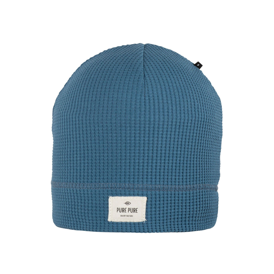 Süße Beanie mit Waffle-Muster für Kindern aus&amp;nbsp; Baumwolle von Pure Pure.