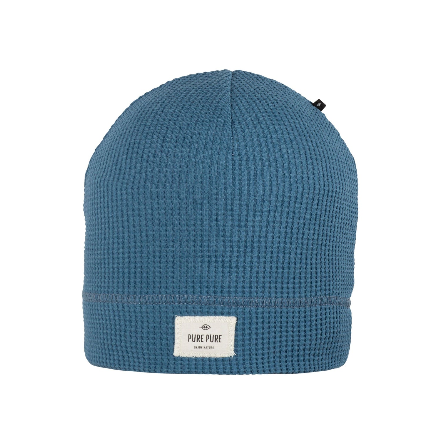 Süße Beanie mit Waffle-Muster für Kindern aus&amp;nbsp; Baumwolle von Pure Pure.