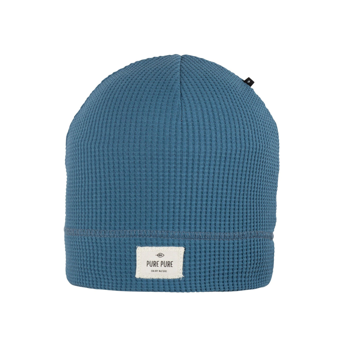 Süße Beanie mit Waffle-Muster für Kindern aus&amp;nbsp; Baumwolle von Pure Pure.
