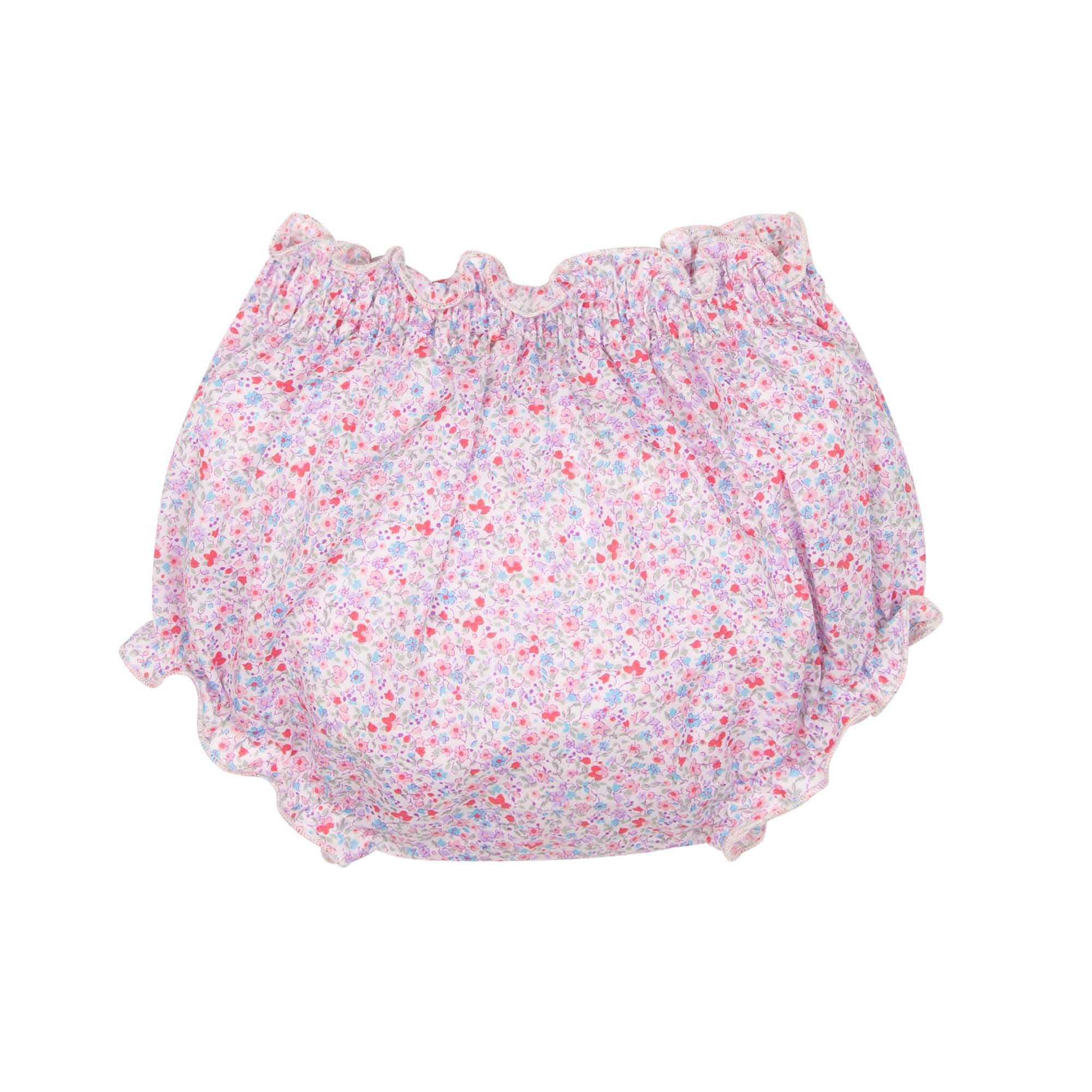 Pure Pure -  Baby Shorts aus Baumwolle pink/blau