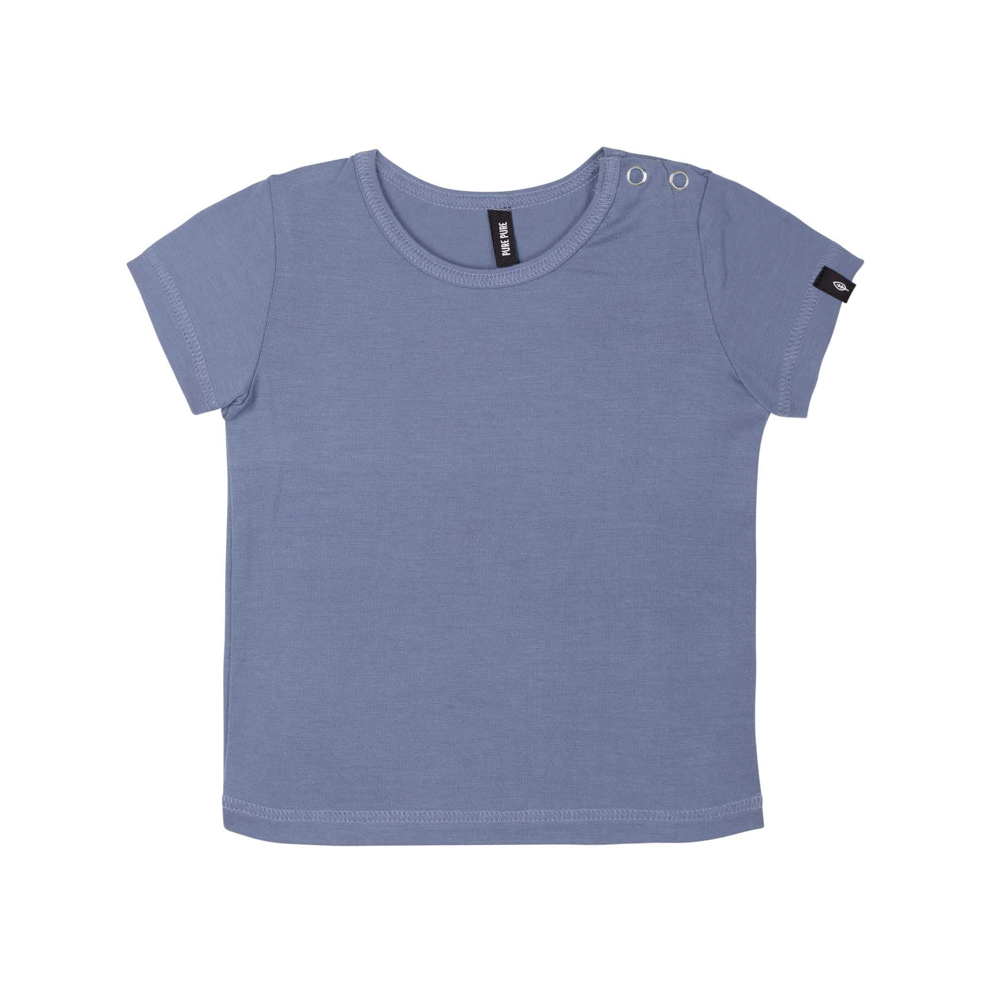 Pure Pure -  Baby T-Shirt aus Tencel bluebell
