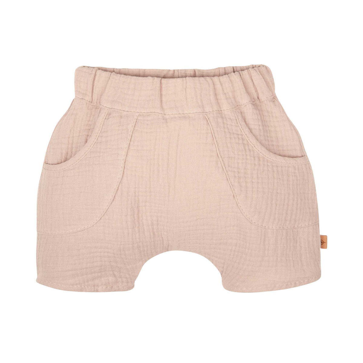 Pure Pure -  Baby Shorts aus Baumwolle beige