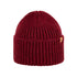 Pure Pure - Baby Beanie Wollmütze rot aus Naturfasern für Mädchen/Jungen