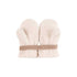 Pure Pure - Babyfäustel Fleece weiß aus Wollfleece für Mädhcen & Jungen