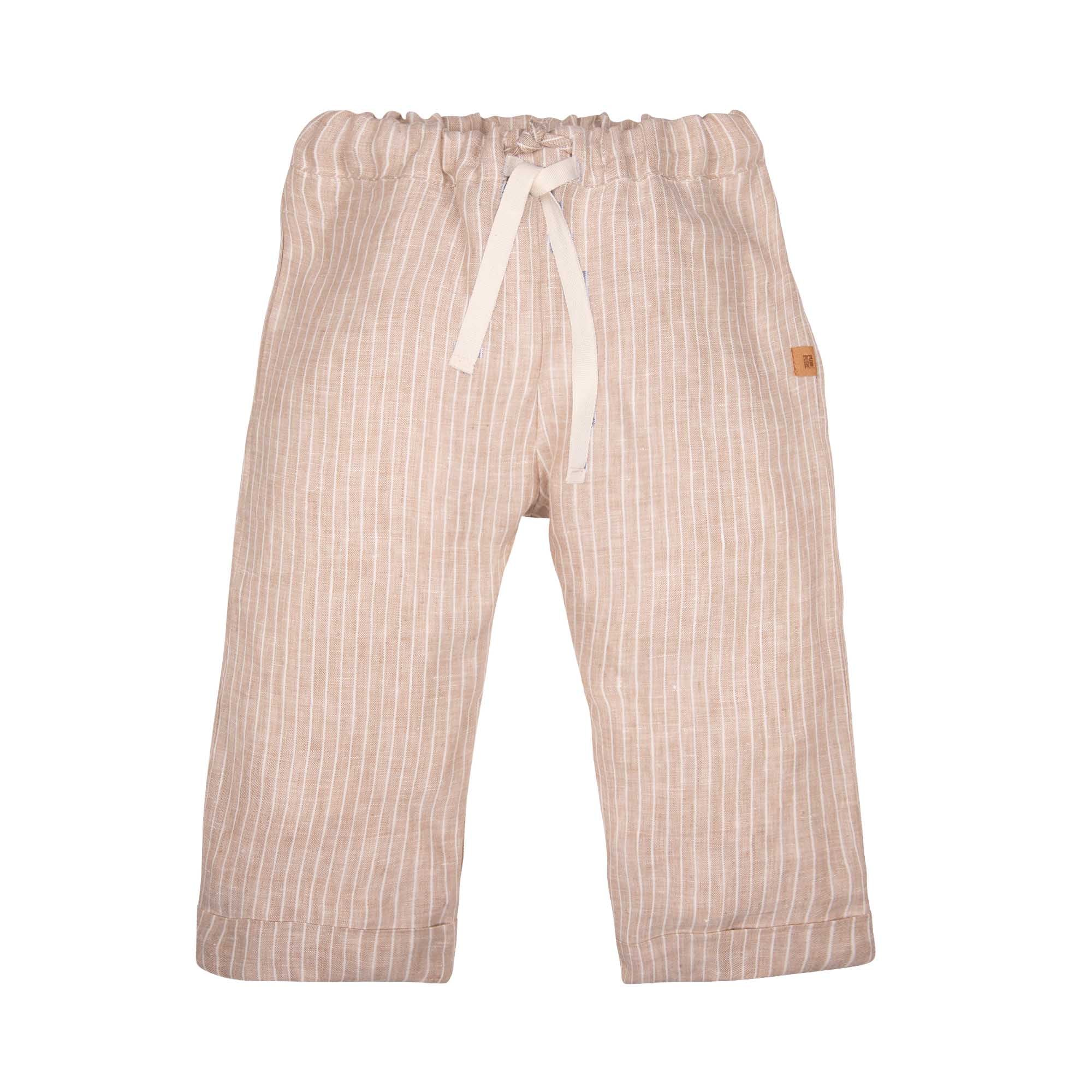 Pure Pure - Kinder Leinenhose 100% Naturfasern