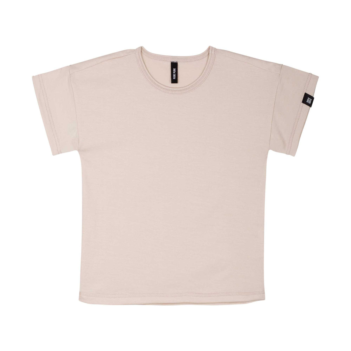 Pure Pure -  Kinder T-Shirt aus Tencel beige