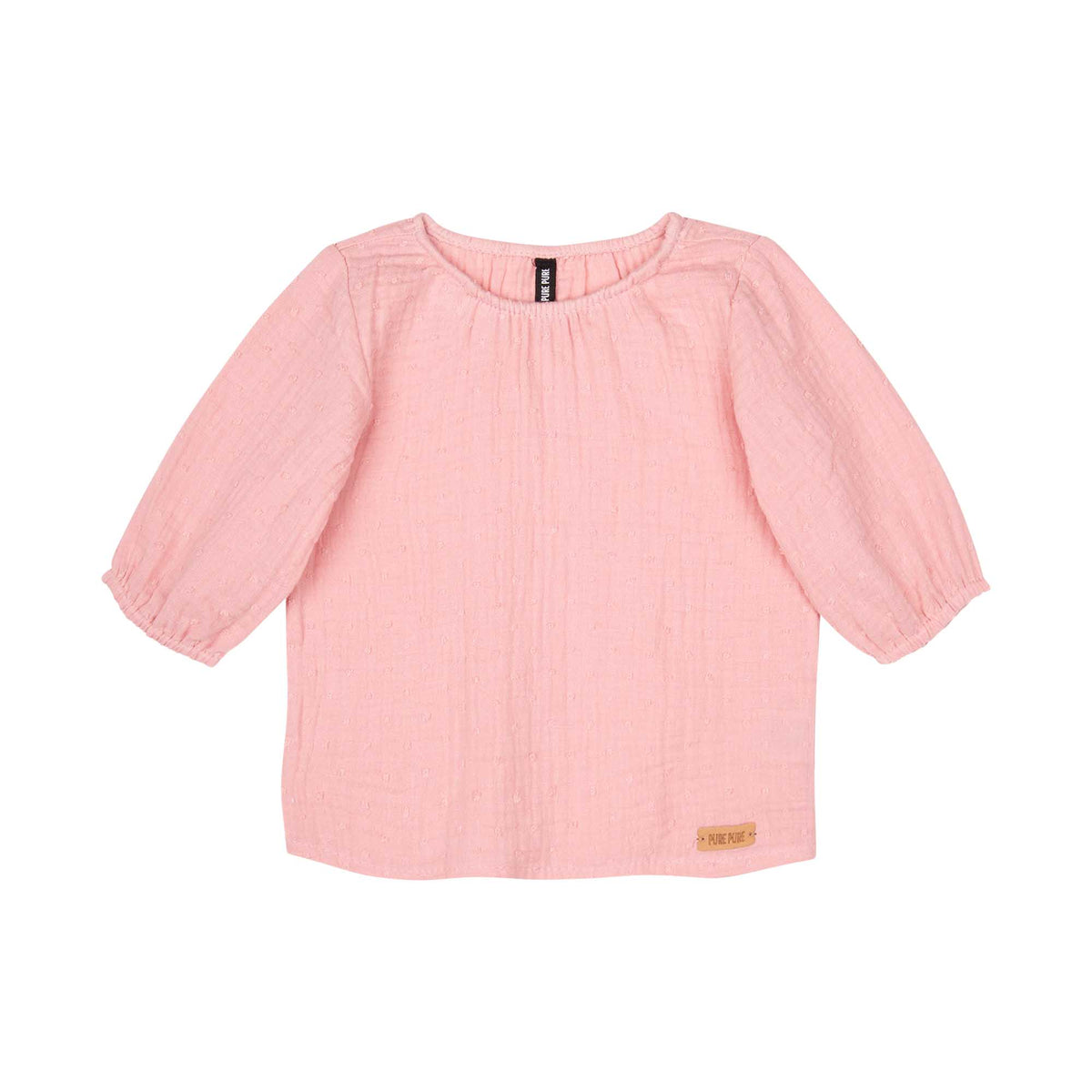 Pure Pure - Kinder Bluse aus Baumwolle pink