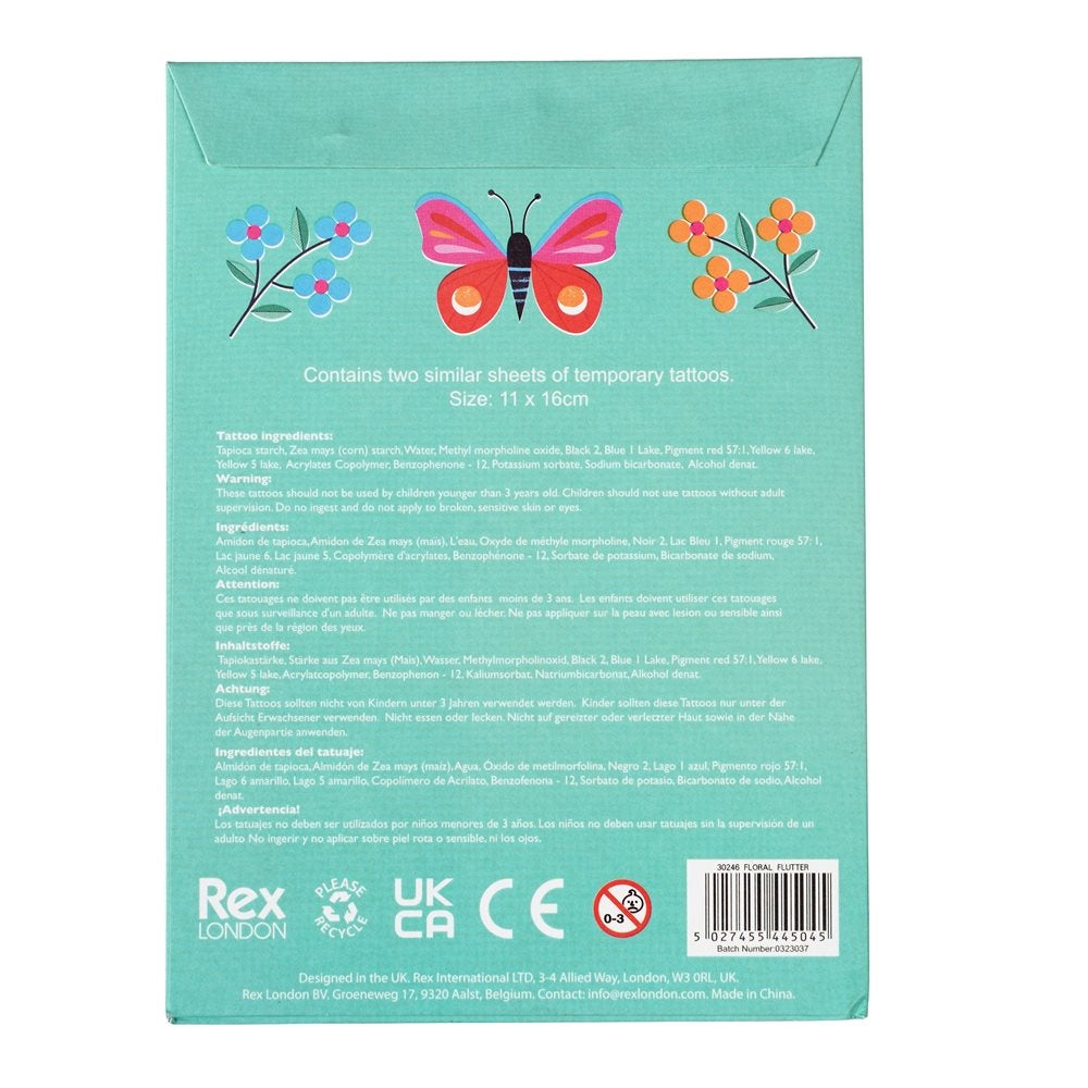 Rex London -  Tattoos Schmetterlinge - AURYN Shop