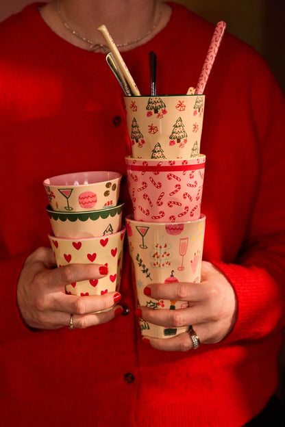 Rice - Melamine Becher Xmas Glamore
