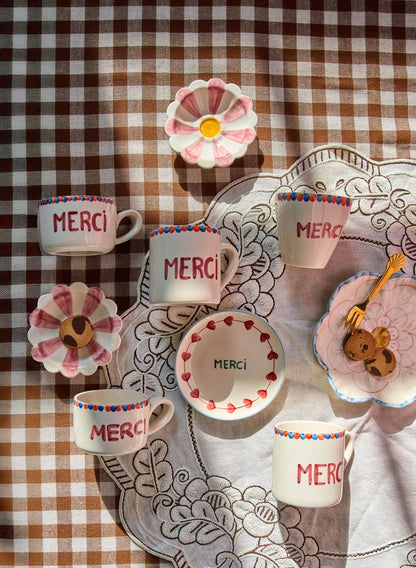 Rice - Keramik Kuchenplatte "Merci" - AURYN Shop