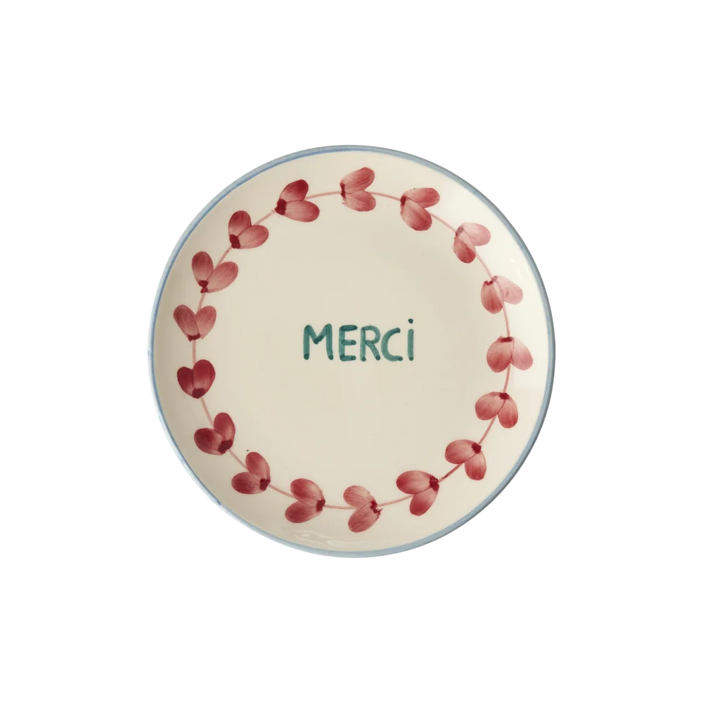 Rice - Keramik Kuchenplatte "Merci" - AURYN Shop