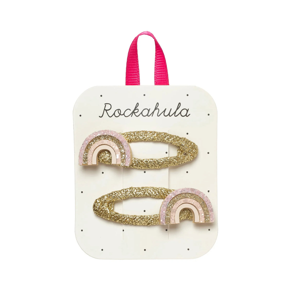 Rockahula - Haarspangen Regenbogen gold, 2er Set