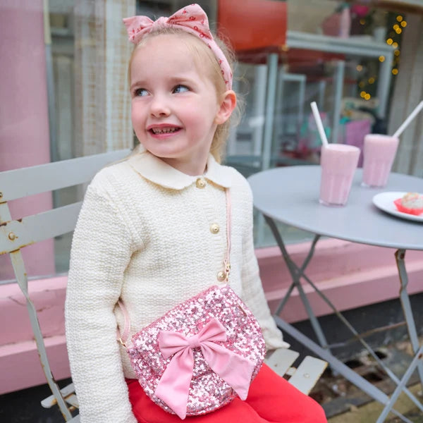 Rockahula - Kinder Pailletten-Tasche mit Schleife