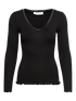 Rosemunde - Langarmshirt „Beatha“ schwarz für Frauen
