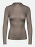 Rosemunde - Langarmshirt „Belize“ mit Kragen braun für Frauen