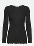Rosemunde - Langarmshirt „Burlington“ schwarz