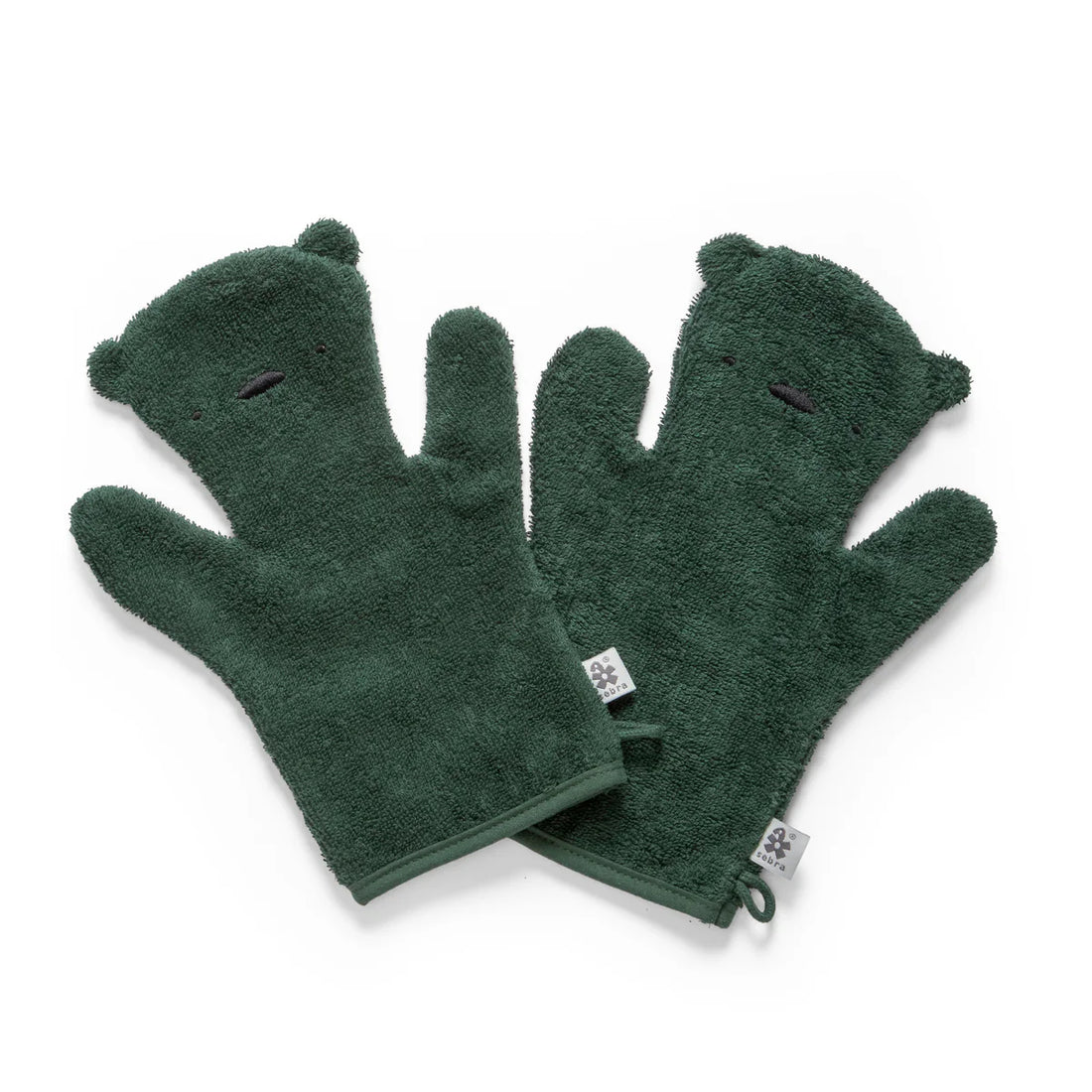 Badehandschuh-Set aus wunderbar weichem und zertifiziertem Baumwollfrottee
