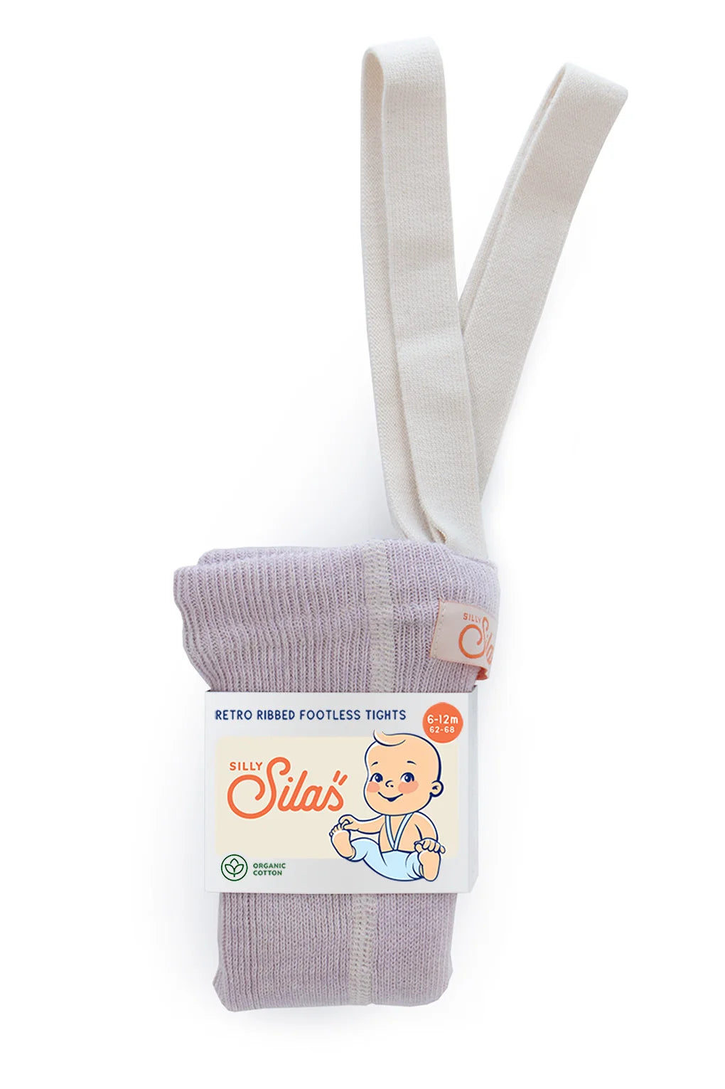 Silly Silas - Baby Leggings Träger Baumwolle (Bio) lila