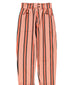 Sisters Department - High Waist Hose mit streifen in pink für Frauen