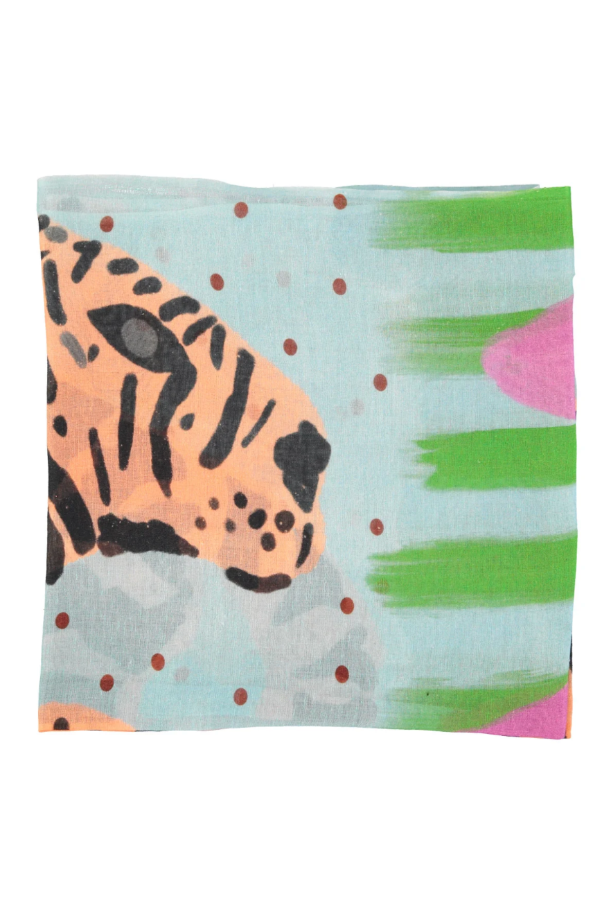 Sisters Department - Damen Schal black tiger