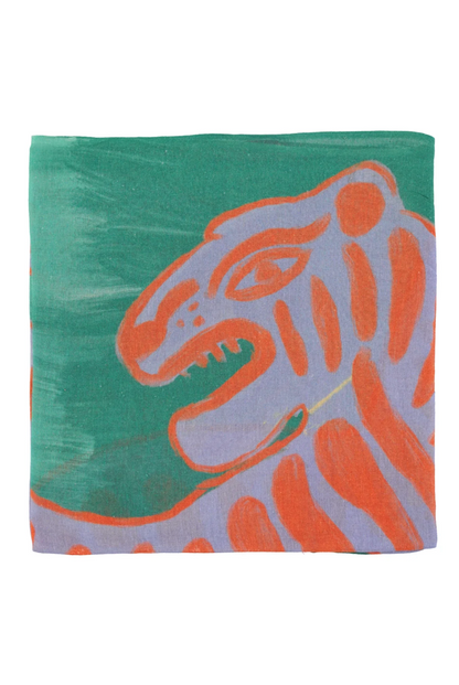 Sisters Department - Damen Schal orange tiger