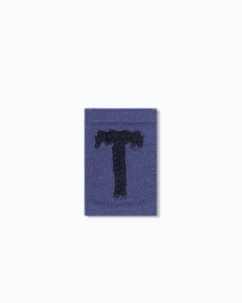 Smallstuff - gestrickte Buchstaben A-Z blau