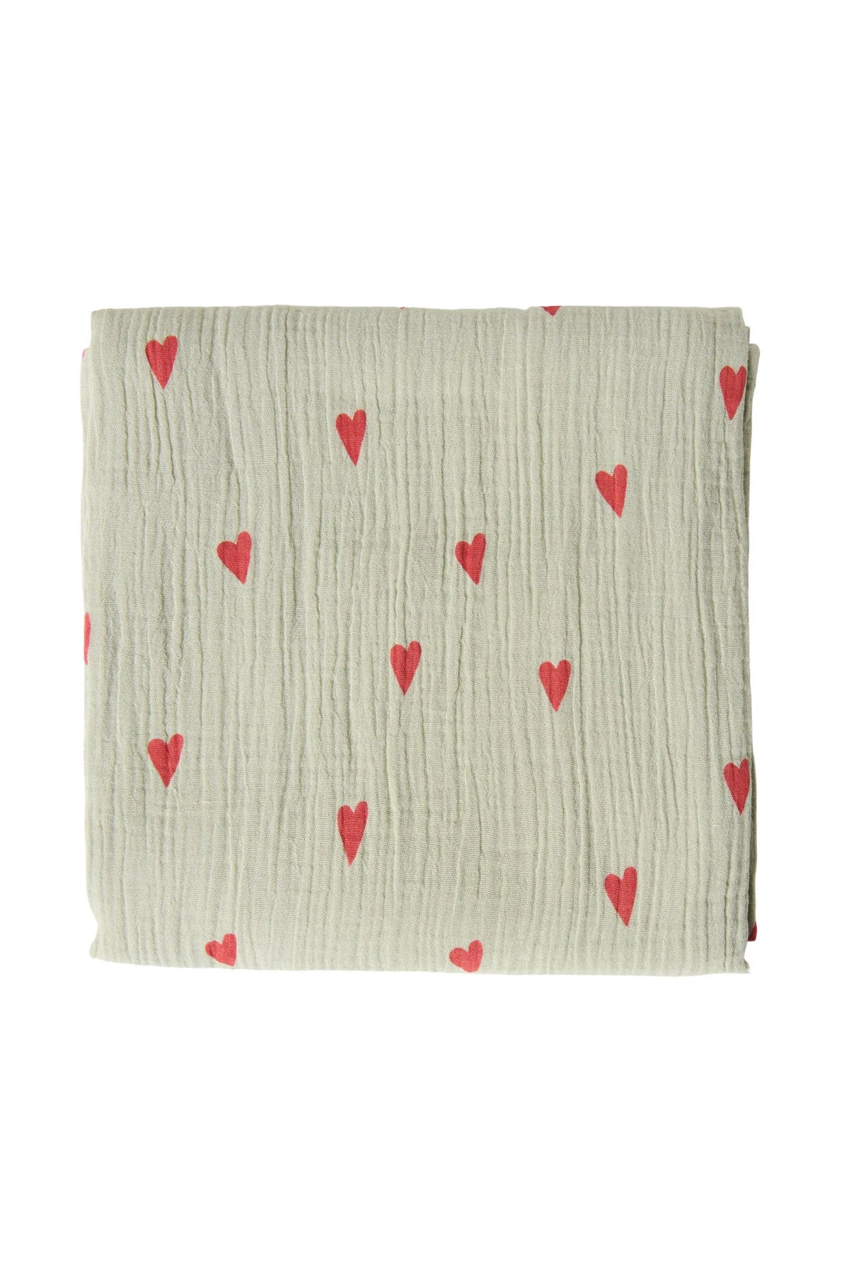 Studio Noos - BabySwaddle 120cm x 120cm aus Baumwolle (bio) grün
