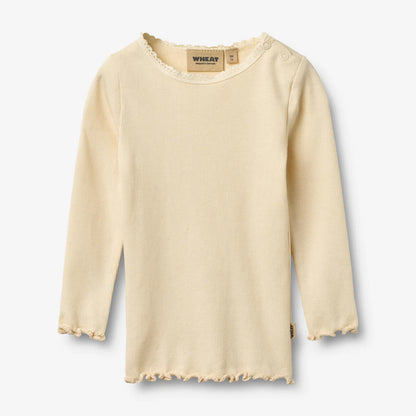 Wheat - Baby Langarmshirt “Reese” gelb