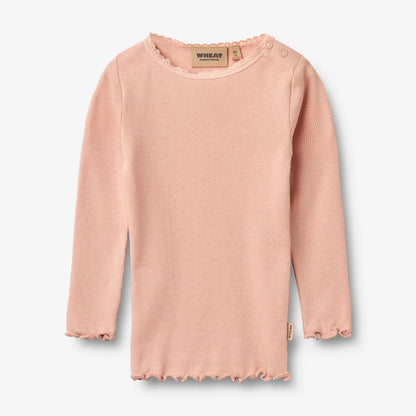 Wheat - Baby Langarmshirt “Reese” rose cloud