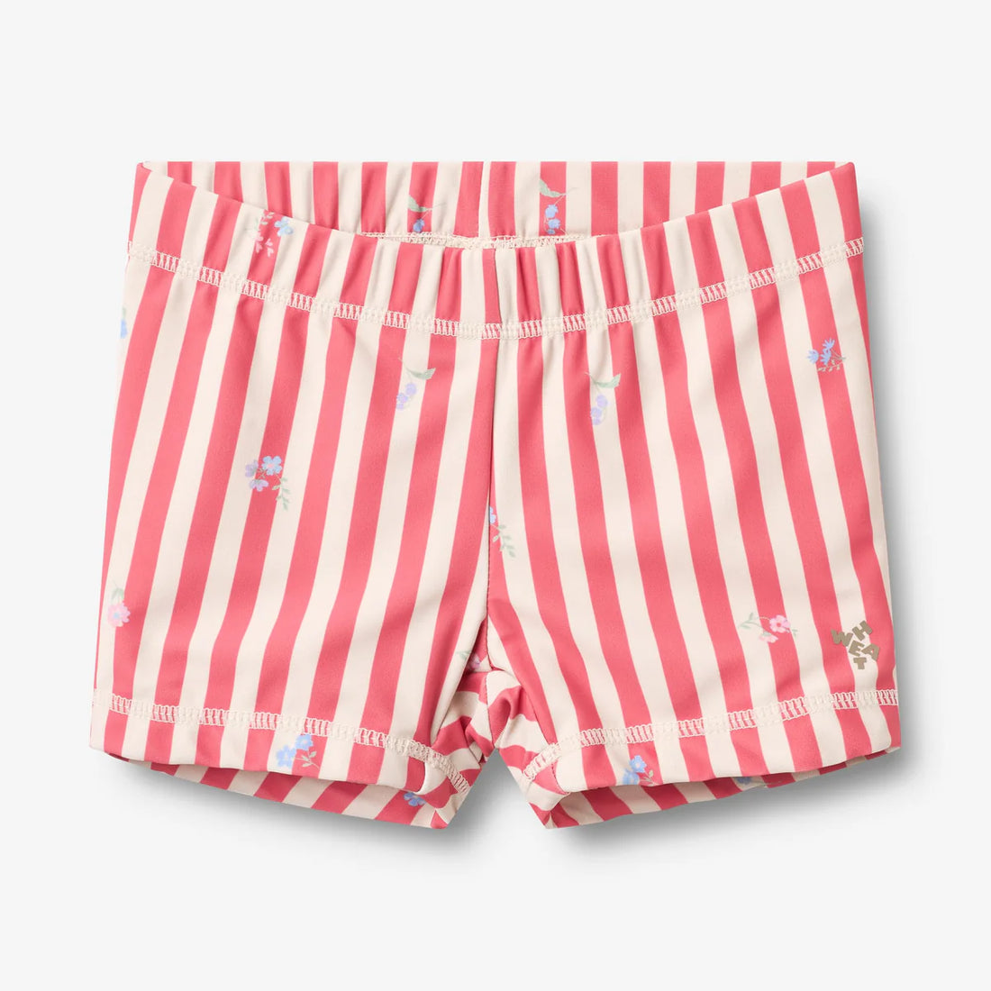 Wheat - Kinder Badehose “Niki” rot-weiss gestreift