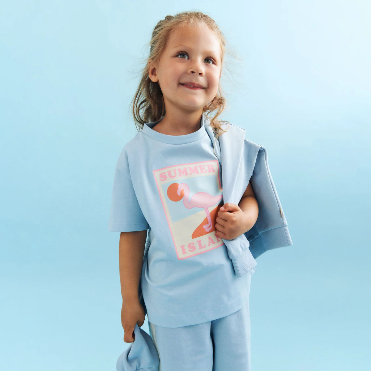 Wheat - Kinder T-Shirt “Mirsa” blau