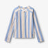 Wheat - Kinder Swim Shirt “Ada” blau-weiss gestreift