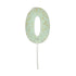 Meri Meri - Geburtstagskerze mint 0 - AURYN Shop