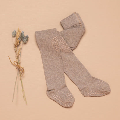 GoBabyGo - Woll-Krabbelstrumpfhose beige