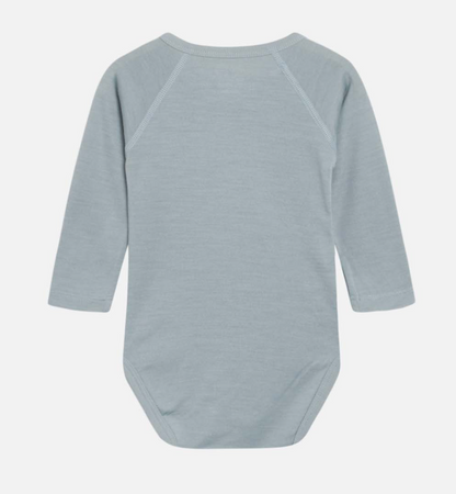 Hust &amp; Claire - Baby Body Langarm blau - AURYN Shop