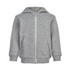  Coole einfarbige Sweatjacke von Minymo. Die Jacke wird vorne per Reißverschluss geschlossen und hat auf dem Bauch große Taschen, sowie eine praktische Kapuze und weiche Rippkanten an Handgelenk und Saum.