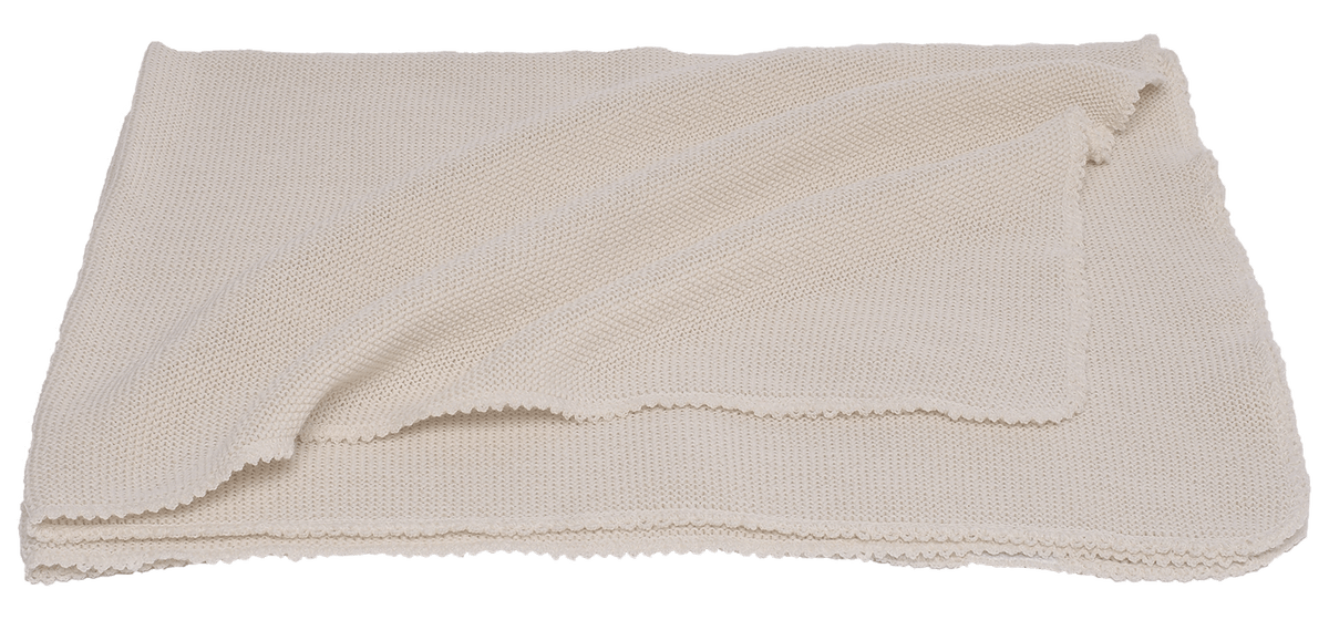 Reiff - Baby-Strickdecke kbTWolle natur - AURYN Shop