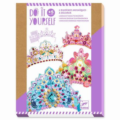 Djeco - Bastelset Mosaik Diadem - do it yourself - AURYN Shop