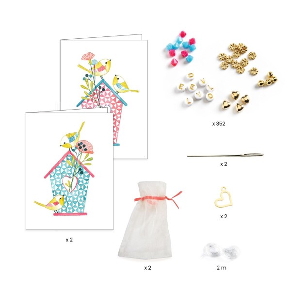 Djeco -  Bastelset Schmuck Buchstaben - AURYN Shop