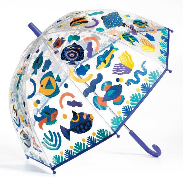 Djeco - Kinder - Regenschirm Fische inkl.  Farbwechsel - AURYN Shop