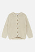 Strickjacke aus weicher Baumwolle von Hust & Claire mit Streifen 