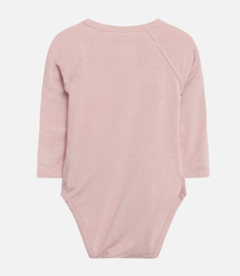 Hust &amp; Claire - Baby Body Buddy Langarm rosa - AURYN Shop