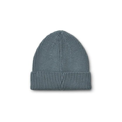 Liewood - Baumwollmütze Strick blau - AURYN Shop