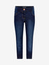 Klassische Jeans für Mädchen mit viel Stretch in dunkelblau von Minymo.