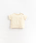 Play Up - Baby T-Shirt natur BiobaumwollePlay Up - Baby T-Shirt mit Brusttasche natur Biobaumwolle