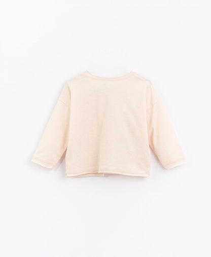 Play Up - Langarmshirt mit Taschen hellrosa - AURYN Shop